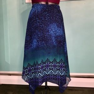 🌺One World Handkerchief Hem Maxi Never Worn